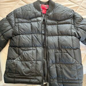 Rodeo clothing puffer jacket